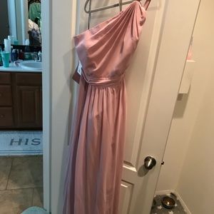 Alfred Angelo bridesmaid dress dusty rose